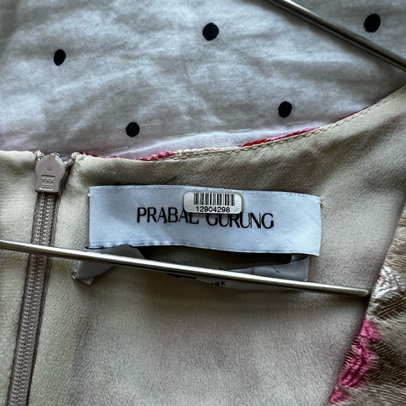 Prabal Gurung Embroidered Floral Dress - Size 10 - Picture 12 of 12